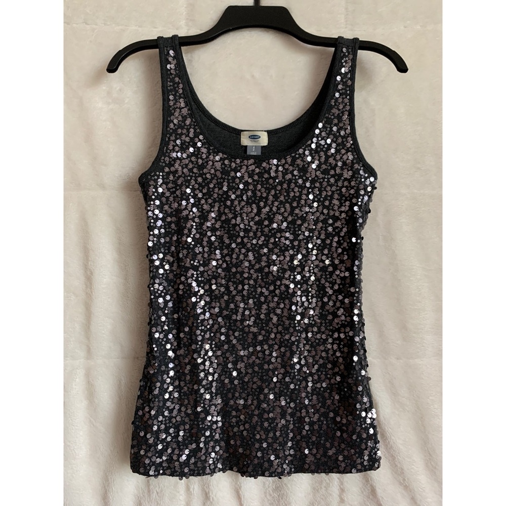 Sparkly Sequin Tank Top - Picture 1 of 3
